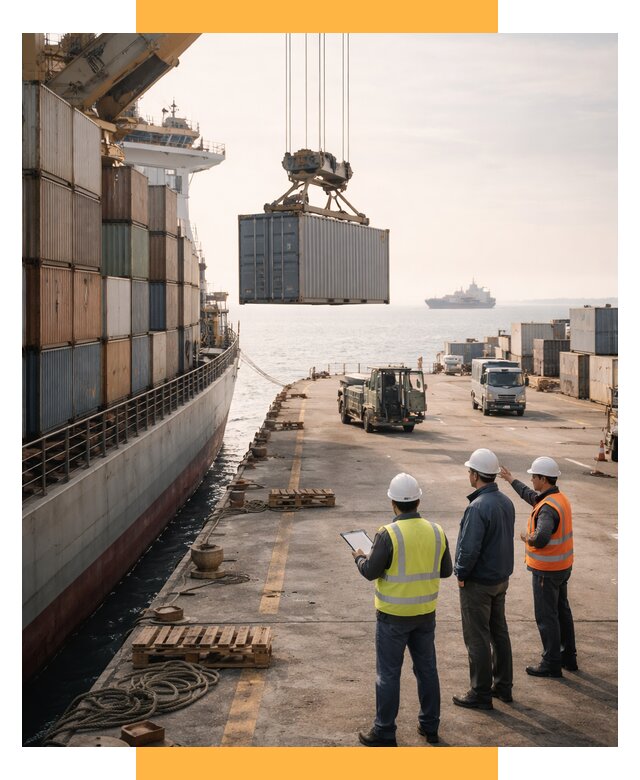 Морские перевозки грузов по миру от 45752 р. | СетСервис-Члы