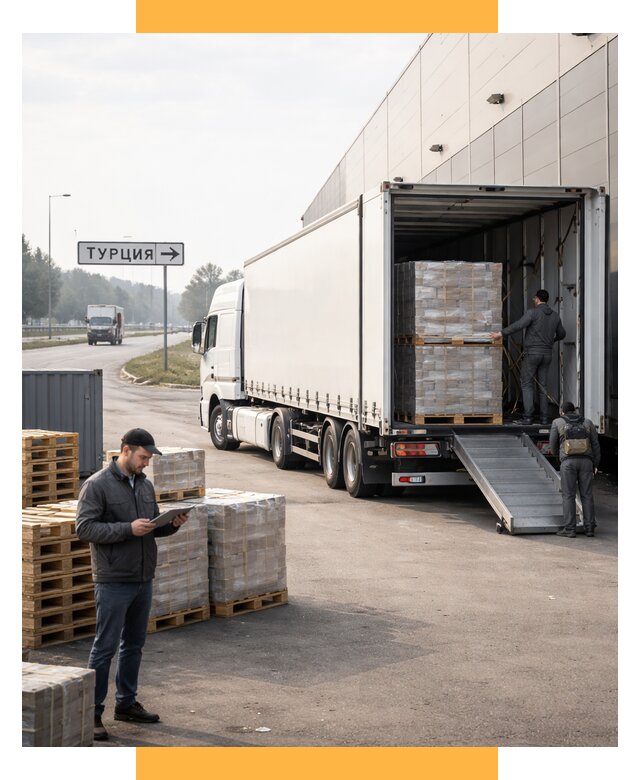 Автоперевозки и доставка фурой из Турции от 122004 р. | СетСервис-Члы