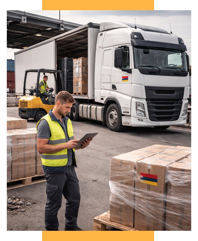 Автоперевозки из Армении от 96587 р. — услуги СетСервис-Члы