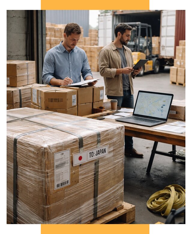 Доставка грузов в Японию от 25418 р., логистика СетСервис-Члы