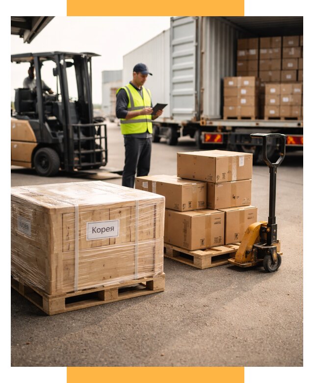Доставка грузов в Корею из России от 35585 р. | СетСервис-Члы
