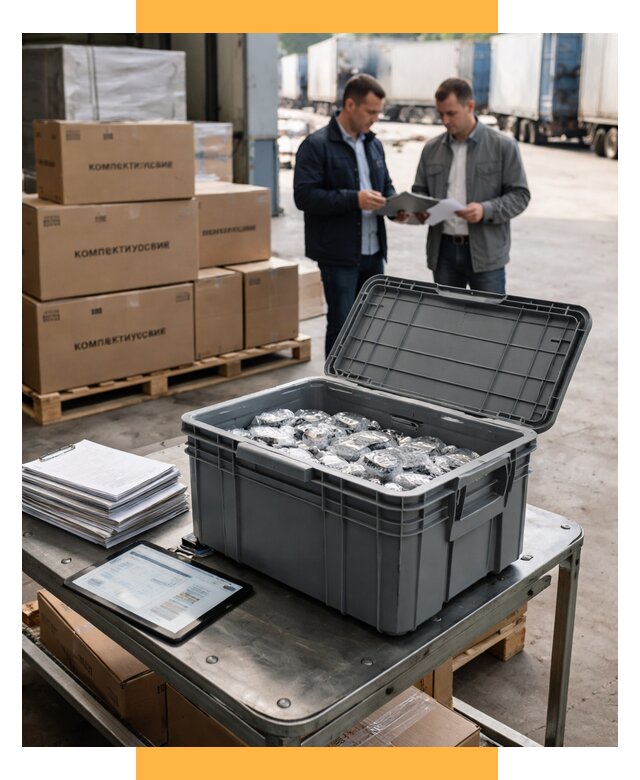 Перевозка комплектующих из Китая от 6609 р. | СетСервис-Члы