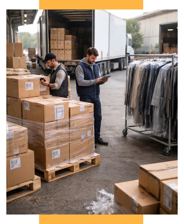 Перевозка и доставка одежды из Китая от 7625 р., СетСервис-Члы