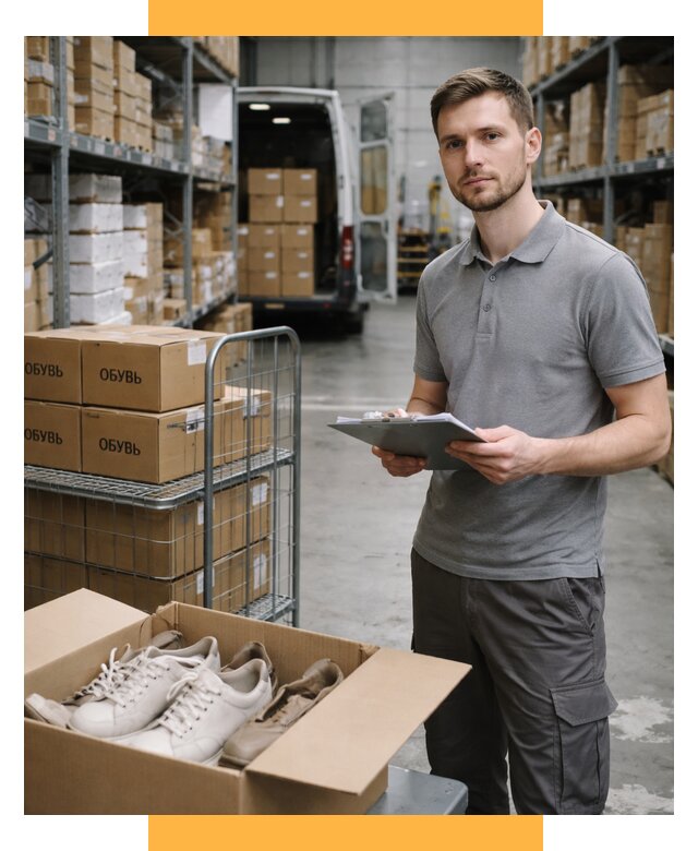 Доставка обуви из Китая и Турции от 4575 р. СетСервис-Члы