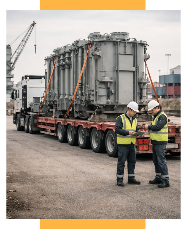 Перевозка негабаритных грузов под ключ от 122004 р., СетСервис-Члы