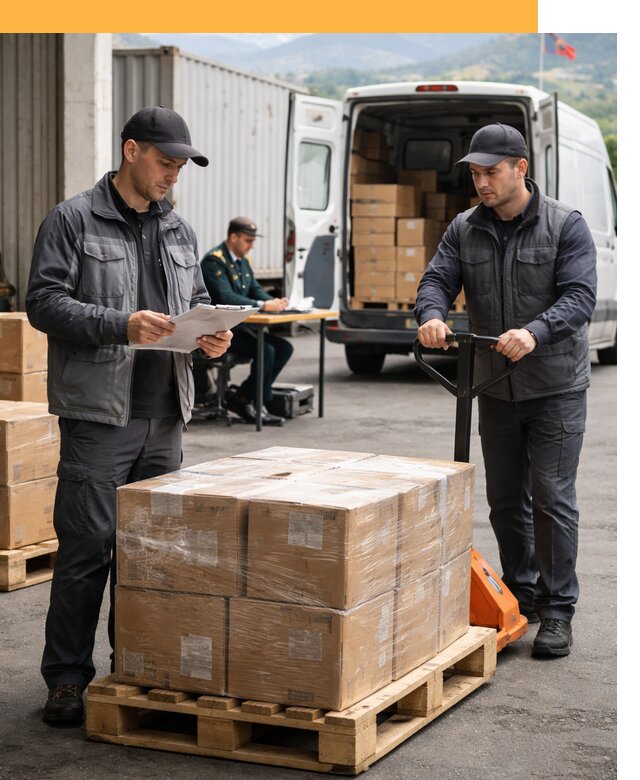 Доставка грузов через Армению, быстрая таможенная очистка от 25418