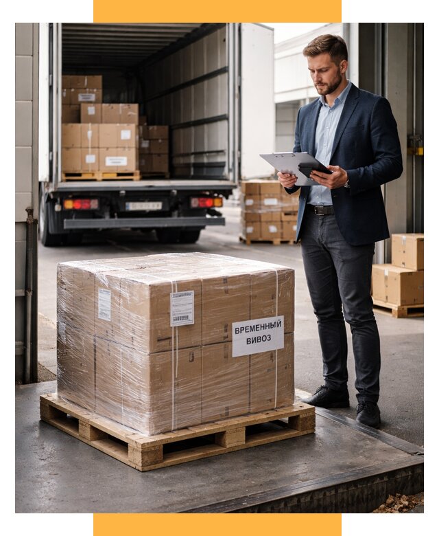 Временный вывоз товаров под ключ от 8134 р. | СетСервис-Члы