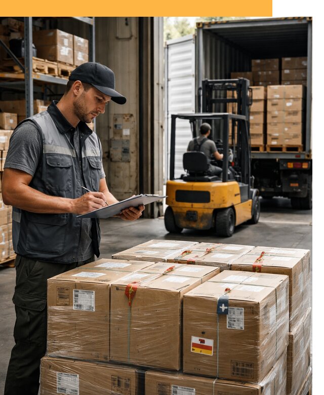 Реэкспорт товаров с таможенным оформлением и доставкой от 12200