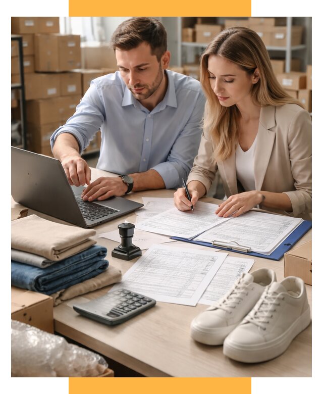 Таможенное оформление одежды и обуви от 6609 р. | СетСервис-Члы