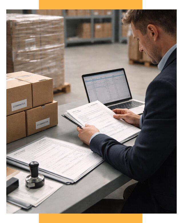 Таможенное оформление косметики под ключ от 7625 р. | СетСервис-Члы