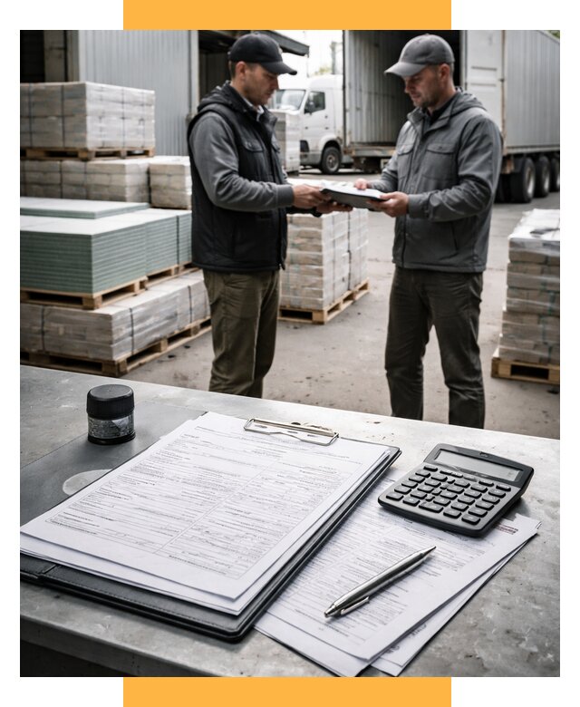 Таможенное оформление стройматериалов от 8642 р. | СетСервис-Члы