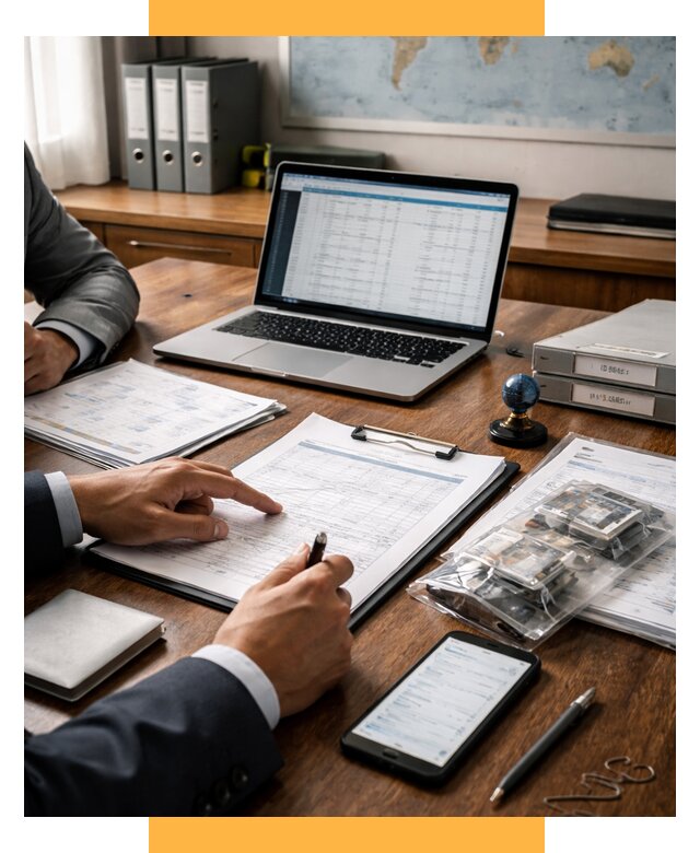 Проверка поставщика за рубежом от 8642 р. | СетСервис-Члы аудит