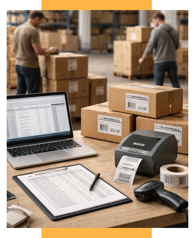 Маркировка импортных товаров от 4575 р. под ключ, СетСервис-Члы